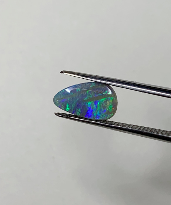 一点もの k18 WT Boulder Opal リング No.24/ 受注制作 5枚目の画像