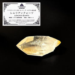 本物保証】超レア・超希少石｜タンジェリンレムリアンシードクリスタル