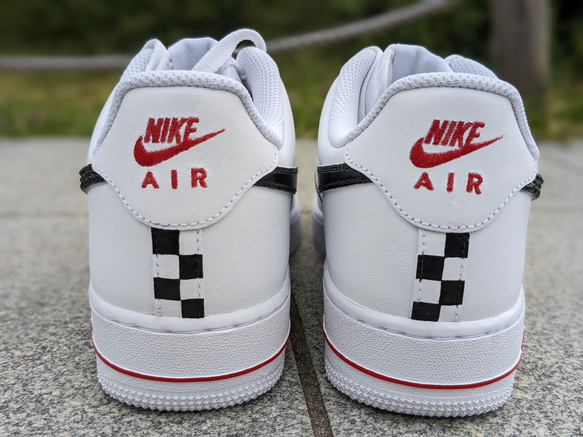 NIKE Airforce1フラッグ風ブラック 6枚目の画像