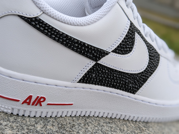 NIKE Airforce1フラッグ風ブラック 4枚目の画像