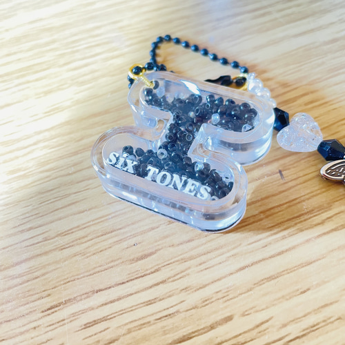 イニシャルシェイカーキーホルダー『SixTONES』 その他 イニシャルシェイカーキーホルダー『SixTONES』 その他