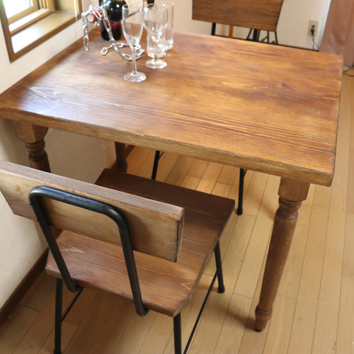 ろくろ足90cm奥行70㎝ #カウンターテーブル #ネイルデスク #ネイル