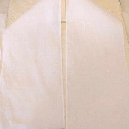 新品】本麻 白半衿(A) 証紙付 春 夏半衿 麻100% 男女兼用 リネン