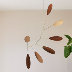 ★人気★　美しいフォルム　モビール「olive」 1枚目の画像