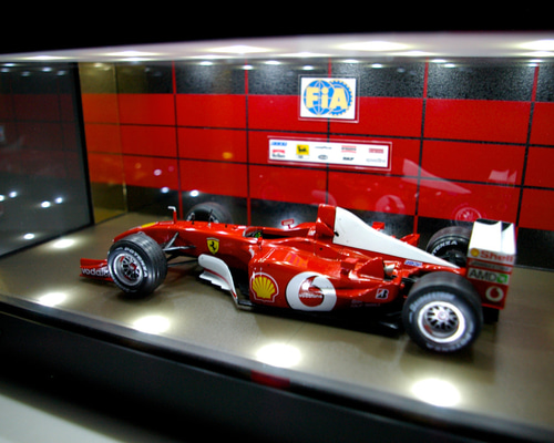 1/18〜1/64展示可・R&B・ディスプレーBOX / LED20灯・スタイリッシュ