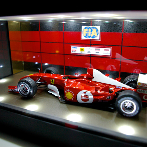 1/18〜1/64展示可・R&B・ディスプレーBOX / LED20灯・スタイリッシュ  