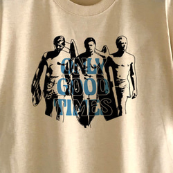 ONLY GOOD TIMES / BEIGE / サマーＴシャツ 2枚目の画像