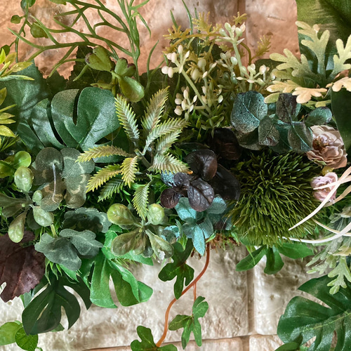 光触媒 人工観葉植物 ウォールグリーン フェイクグリーン フラワー