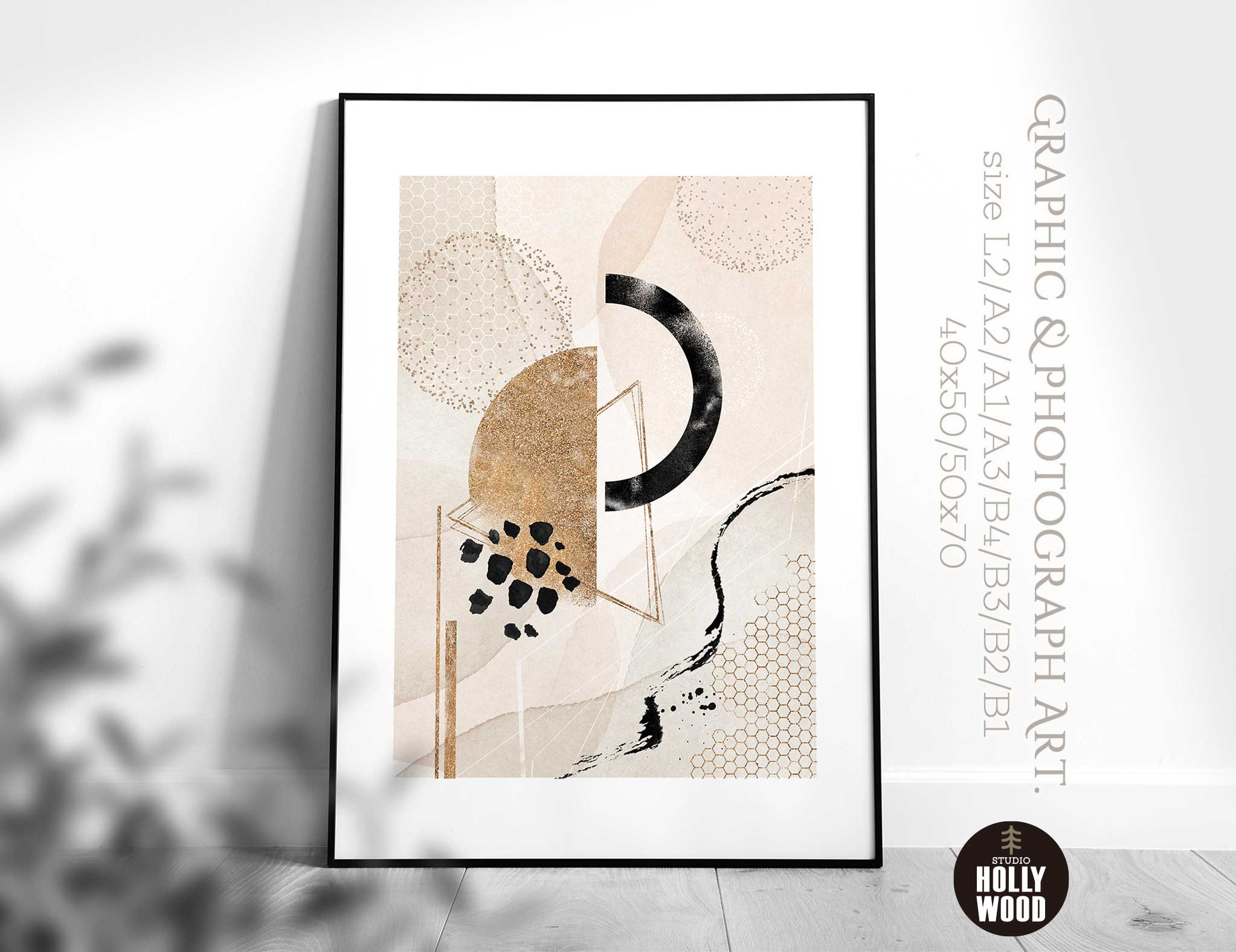 ☆インテリアアートポスター -ABSTRACT-【504】 写真