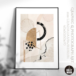 ☆インテリアアートポスター -ABSTRACT-【504】 写真