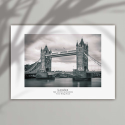 ☆インテリアアートポスター - london Tower Bridge -【507】 6枚目の画像