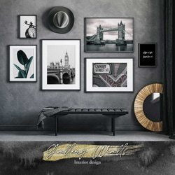 ☆インテリアアートポスター - london Tower Bridge -【507】 3枚目の画像