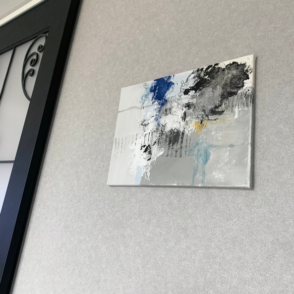 現代アート　40×30㎝　大きめ　モダン　アートパネル　インテリア　絵画　抽象画 7枚目の画像
