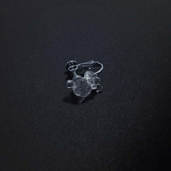 glass earring▷Melted ice　No.7 3枚目の画像