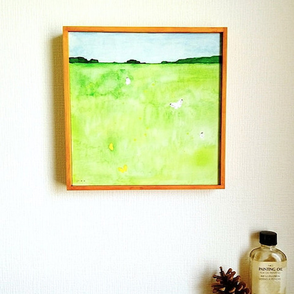 現代アート　原画一点物 く日はお得♪ 現代アート/原画/キャンバス/一点物/絵画/アクリル