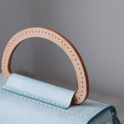 【Creema獨家早鳥價，免運費】真皮手工單肩包，全手工縫製，兩用包，夏季包 第5張的照片