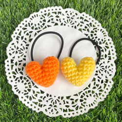 あみぐるみヘアゴム＊ にんじん ヘアゴム ぽん 通販 17225117｜Creema