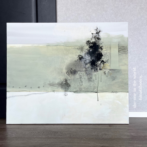 現代アート 73×60.5㎝ F20 大きめ モダン 絵画 原画 抽象画