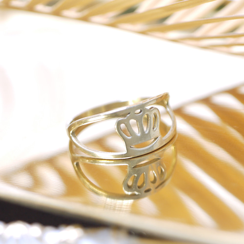 女王の王冠モチーフ リング【efr205】 指輪・リング AtelierB.Ecudes