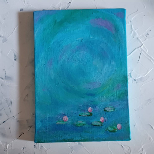 絵画 水面