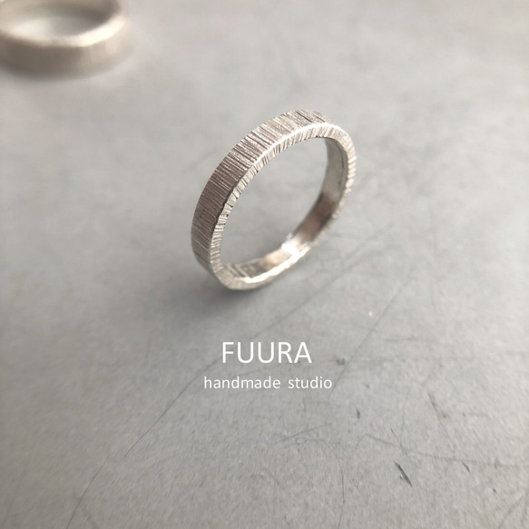 sou ring silver 2.5mm /シルバー/リング/指輪/槌目/シンプル 1枚目の画像