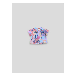 【cotton shirt (cat)】シャツ　ベビー　女の子　人気　出産祝い　猫　ピンク 5枚目の画像