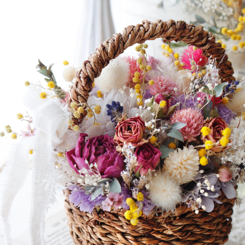 melody♪2点♡母の日の贈り物＆癒しのラベンダー♡フラワーリース♡造花 melody♪2点♡母の日の贈り物＆癒しのラベンダー♡フラワー