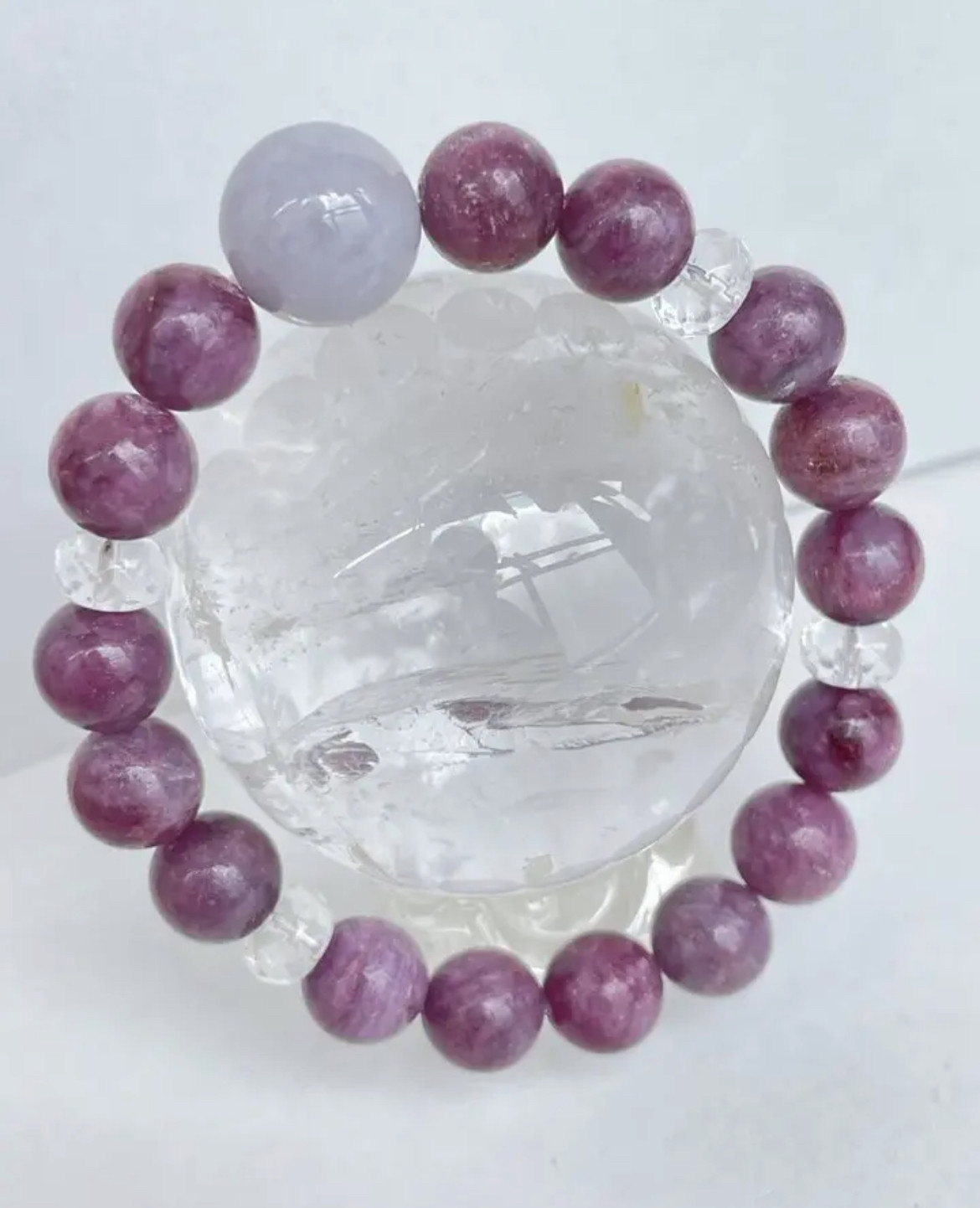 ✳︎心の癒しとポジティブに切り替えたい願い✳︎ラベンダー翡翠&レピドライト