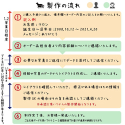 ペット位牌 クリスタル位牌 サークルスタンド 自立型 フルカラー 手のひらサイズ かわいい　クリスタルガラス 6枚目の画像