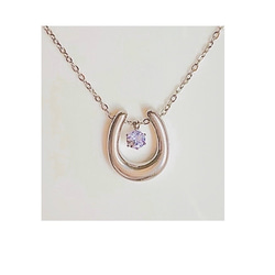 タンザナイト×クリスタル天然石ネックレス　サージカルステンレス製 タンザナイト×クリスタル天然石ネックレス サージカルステンレス製