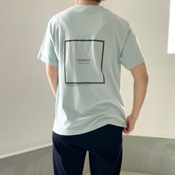 オーガニックコットン Tシャツ ユニセックス 7色展開 【ベビーピンク】 16枚目の画像