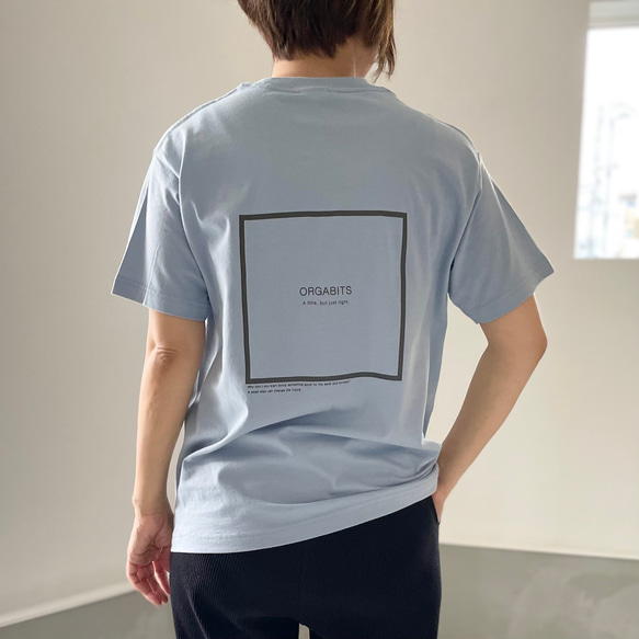 『2023新作』オーガニックコットン Tシャツ ユニセックス 7色展開 【ベビーピンク】 13枚目の画像