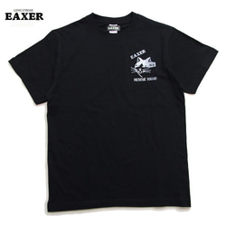 D&G Tシャツ 半袖 コットン うさぎ グラフィック 黒【国内発送】 黒菟華 黒菟とバス停半袖Tシャツ LIN AL-759068 兎 うさぎ 和柄