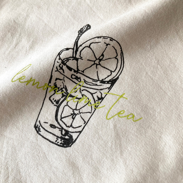 【7月下旬出貨】《Tea-shirt》冰檸檬青檸茶T卹 第6張的照片
