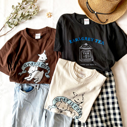 【５月中旬発送】Goat is cute Tシャツ（ミルクティ）｜子やぎは可愛い〔動物シリーズ〕 9枚目の画像