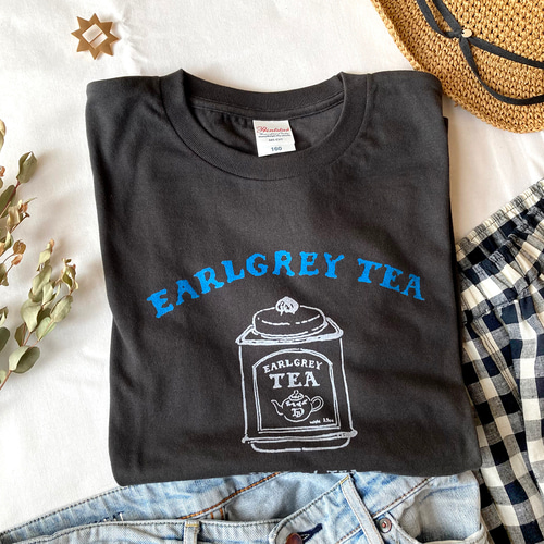 9月下旬発送】アールグレイTシャツ｜紅茶缶《Tea-shirt》 T