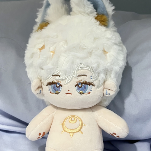 20cmぬいぐるみ 白髪ぬいちゃん ＜ガリア＞ ぬいぐるみ 着せ替え