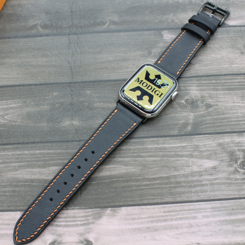 AppleWatch 8レザーバンド 45 アップルウォッチ 7 ベルト本革44