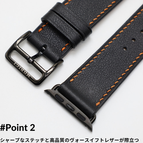 MODIGI アップルウォッチ レザーバンド 本革 ベルト Apple Watch