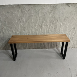 アイアンベンチ　ベンチ　スツール　椅子　テーブル　サイズオーダーok 2枚目の画像