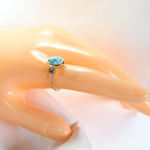 K18YG ターコイズリング 1.81ct 指輪・リング Atelier Ozaki