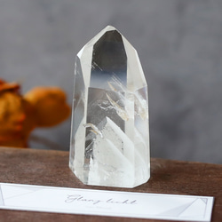 ホワイトファントムクォーツポイント 水晶 鉱物 天然石 送料無料 1枚目の画像