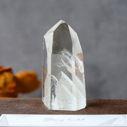 ホワイトファントムクォーツポイント 水晶 鉱物 天然石 送料無料 7枚目の画像