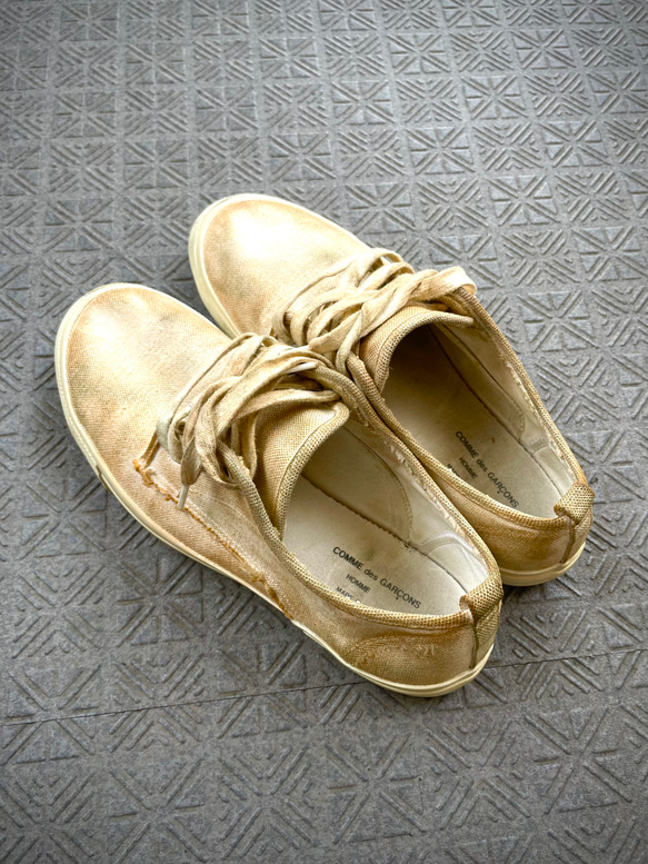 COMME des GARÇONS HOMME canvas sneakers 5枚目の画像