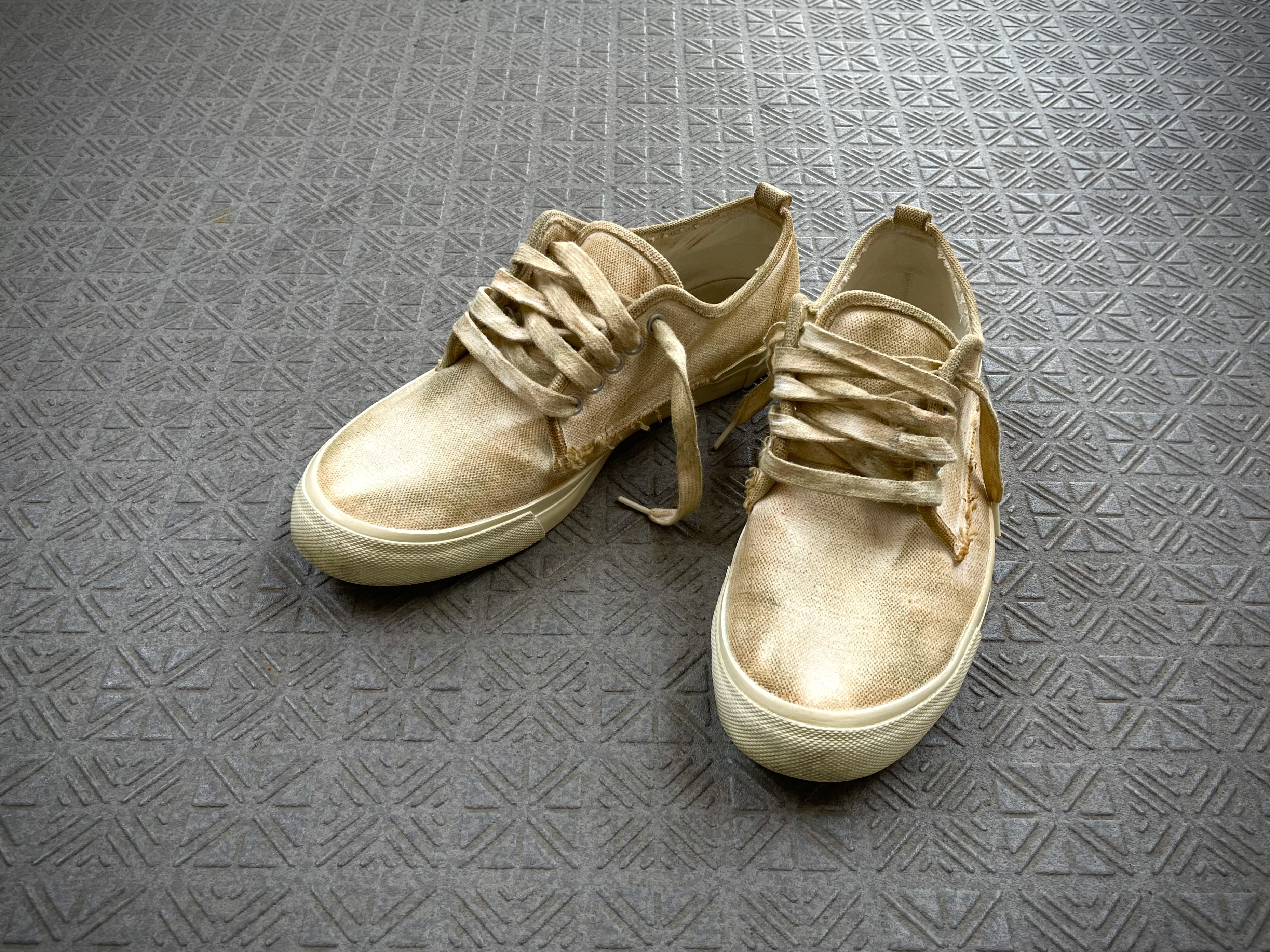 COMME des GARÇONS HOMME canvas sneakers