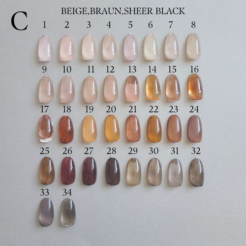 Pearl Blush Chic ニュアンスネイル ネイルチップ ブライダル