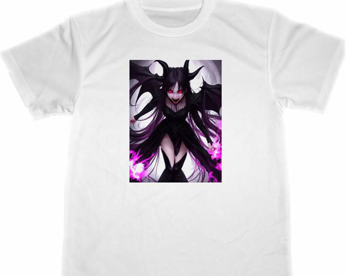 悪魔のいる世界 ホラー 恐怖 アニメ キャラクター 黒 Tシャツ tシャツ 6de9f14ad575141d3f81c05bc4e0bd