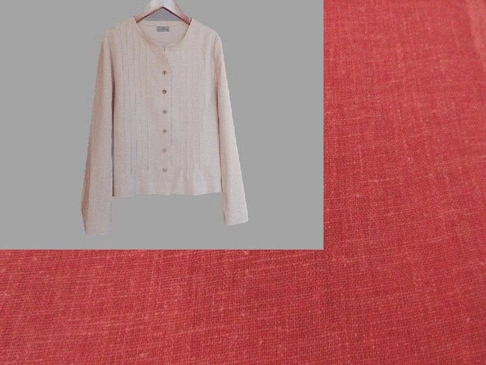 ～Seriesブラウス…伊製ソフト麻100％～