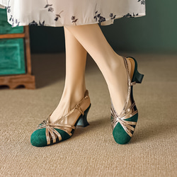 やぎ革 サンダル　スリッポン 歩きやすい 靴シューズ   レディース ４color　22～25サイズ　838 6枚目の画像