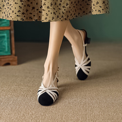 やぎ革 サンダル　スリッポン 歩きやすい 靴シューズ   レディース ４color　22～25サイズ　838 13枚目の画像